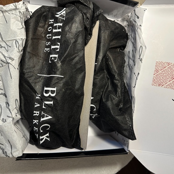 White House Black Market Silver Sandals Size 9 - Picture 5 of 5